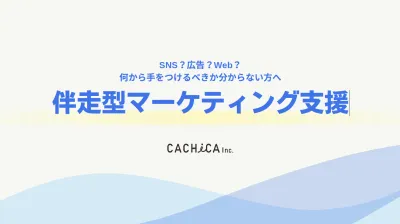 [施策の「やる・やらない」を整理する]伴走型マーケティング支援の媒体資料