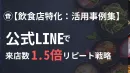 【飲食店】グルメサイト依存脱却！LINEで来店数1.5倍を実現するリピート戦略術
