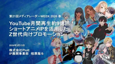 ショートアニメIPを活用したZ世代向けプロモーション