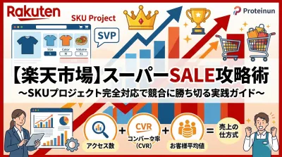楽天市場：スーパーSALE攻略術_SKUプロジェクト対応で競合に勝つ実践ガイド