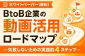 BtoB企業の動画活用ロードマップ ―失敗しないための実践的4ステップ―