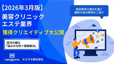 【広告運用】美容クリニック/エステで獲得好調バナーを大公開