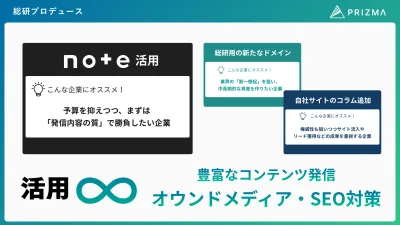 AI・LLM時代に勝つ、新しいオウンドメディアの形。note×総研プロデュース