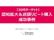 【リピート率向上実績あり】30代のクチコミ・実売を生む年代セグメントサンプリング