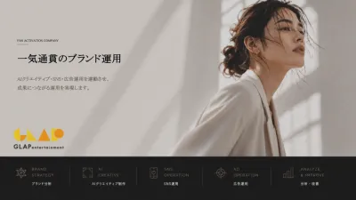AI×SNS×広告運用を一気通貫で支援｜ブランド成長支援サービス資料