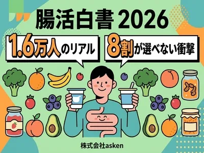 【飲食品メーカー・代理店必見】1.6万人の本音から紐解く、選ばれる腸活商品の条件