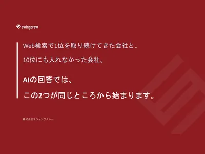 【延べ6,000回の実測】AI検索での自社の見え方を可視化｜AI認識監査