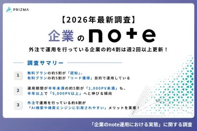 【実態調査】企業note運用の最適解とAI時代のファンマーケティング戦略