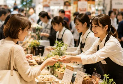 「食」を起点に商業施設の魅力を再発見。食×データ×クリエイティブの販促支援