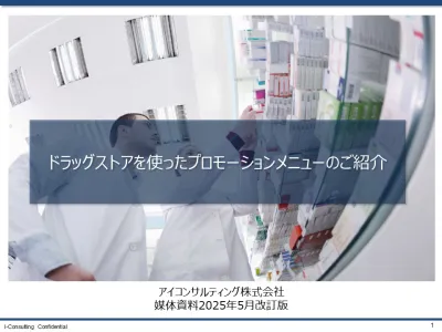 ドラッグストアプロモーション媒体資料2025年5月改訂版