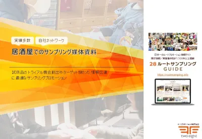 【コロナ禍でも実施可能!】居酒屋でのサンプリング