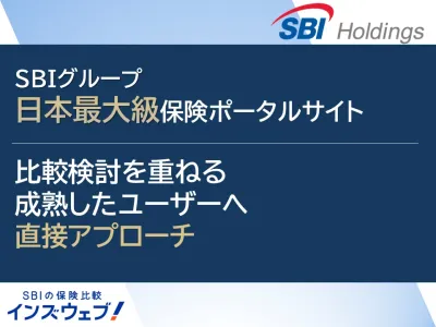 【SBIホールディングス】金融・不動産・自動車業界に訴求できるメルマガ広告