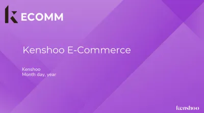 Amazon（アマゾン）広告自動最適化ツール『Kenshoo ECOMM』の媒体資料