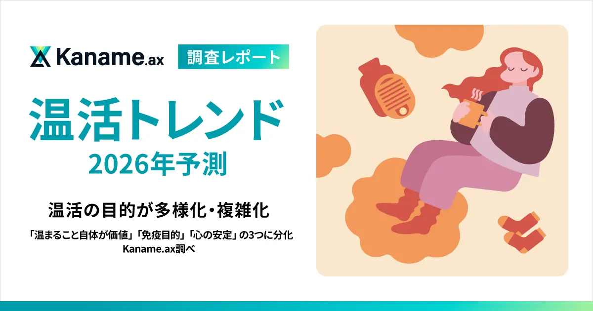 【温活トレンド2026年予測】温活の目的が多様化・複雑化_サムネ