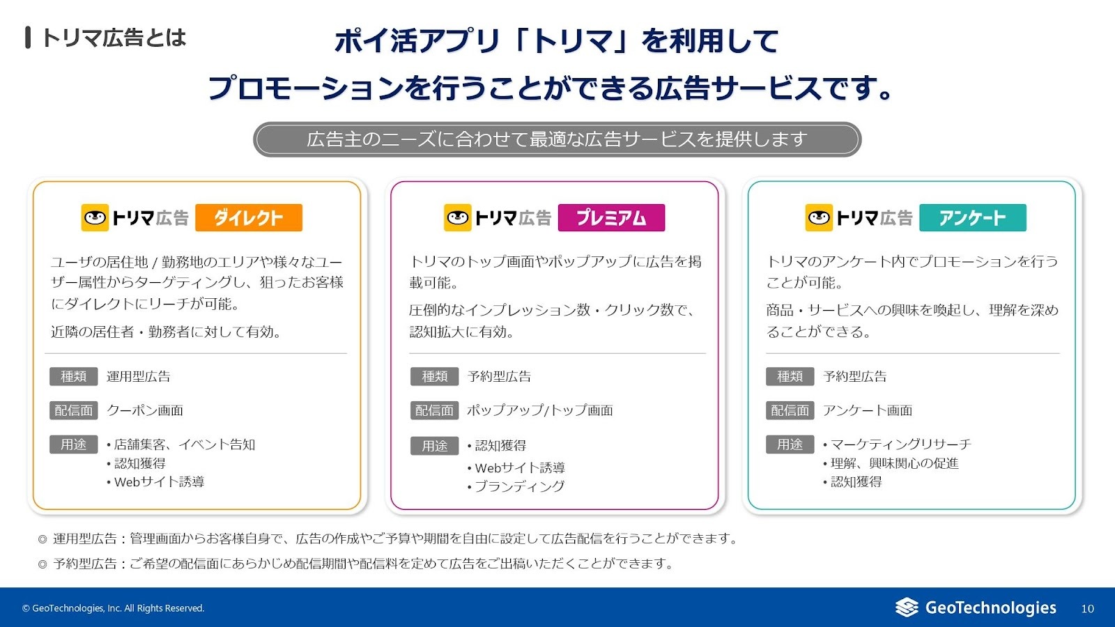 トリマ広告とは
