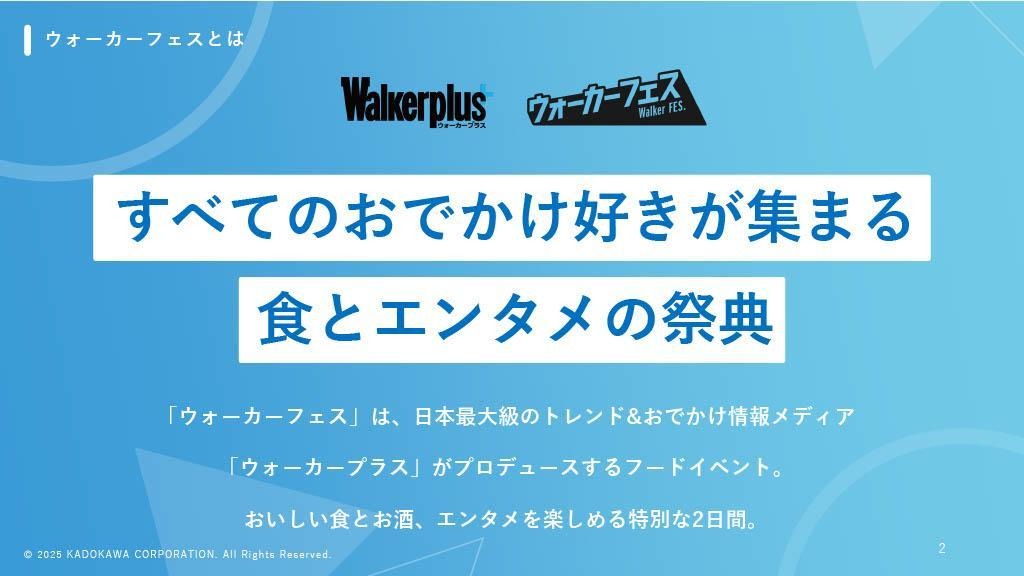 ウォーカーフェス概要画像